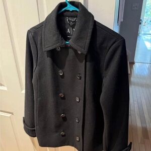 Armani Exchange black Coat